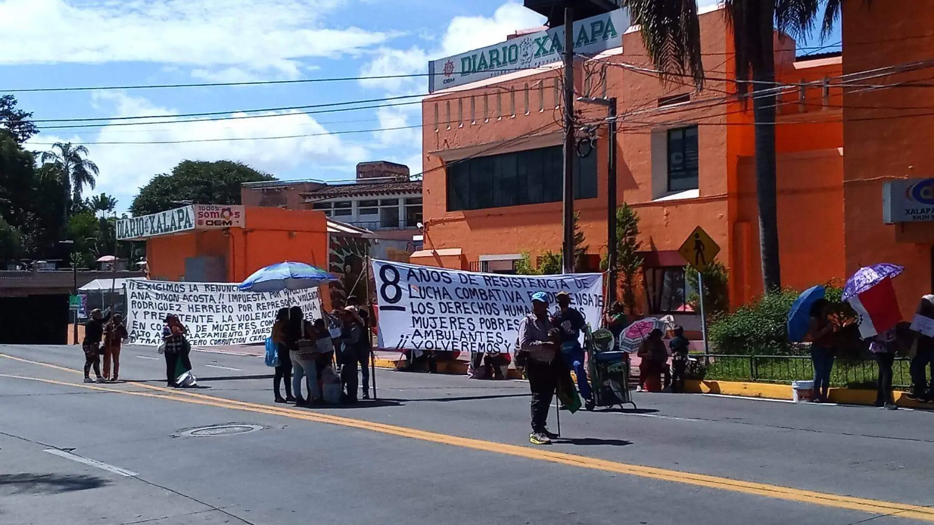 manifestacion vendedores